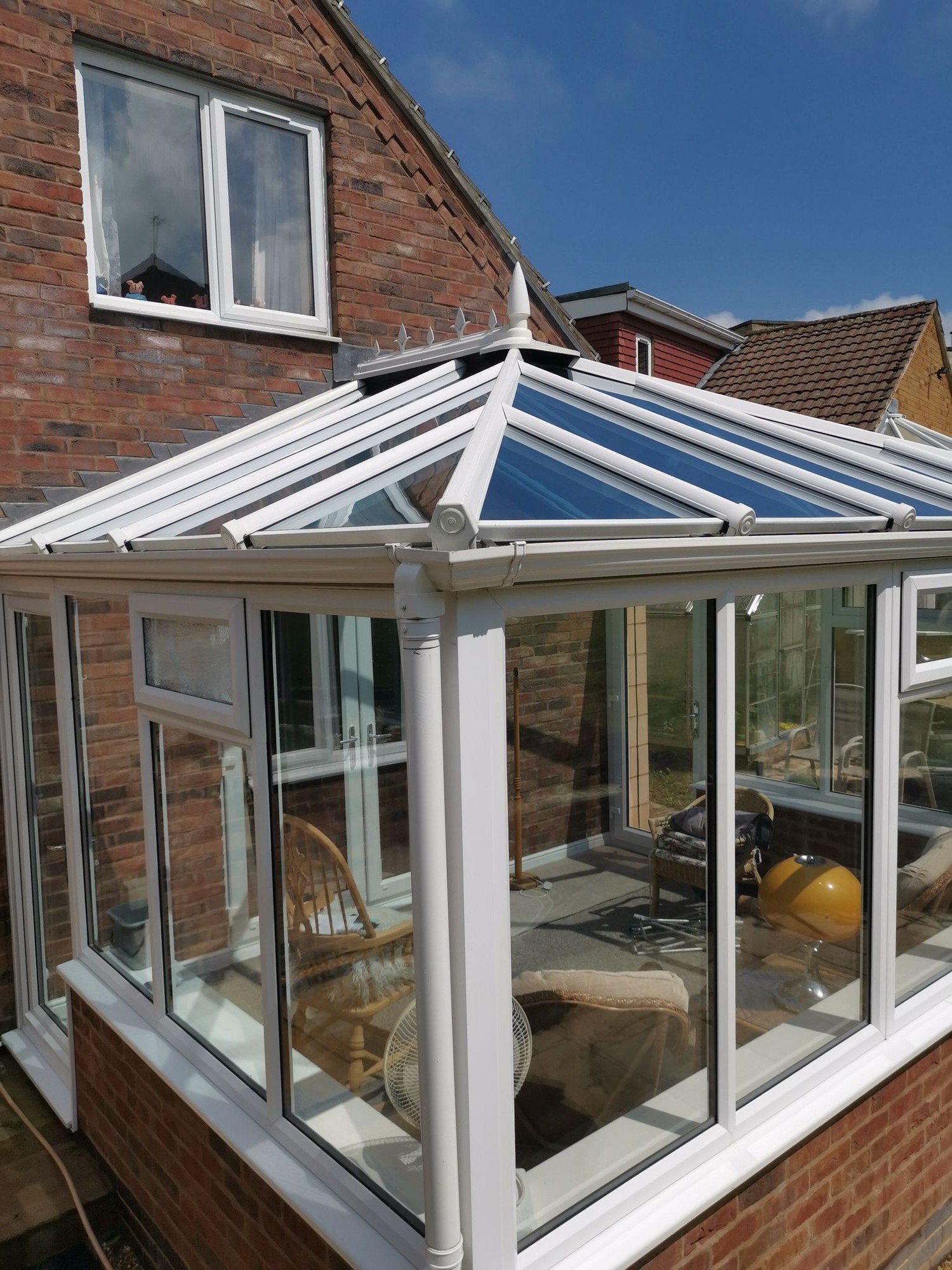 A spotless conservatory cleaned by ProXcleans